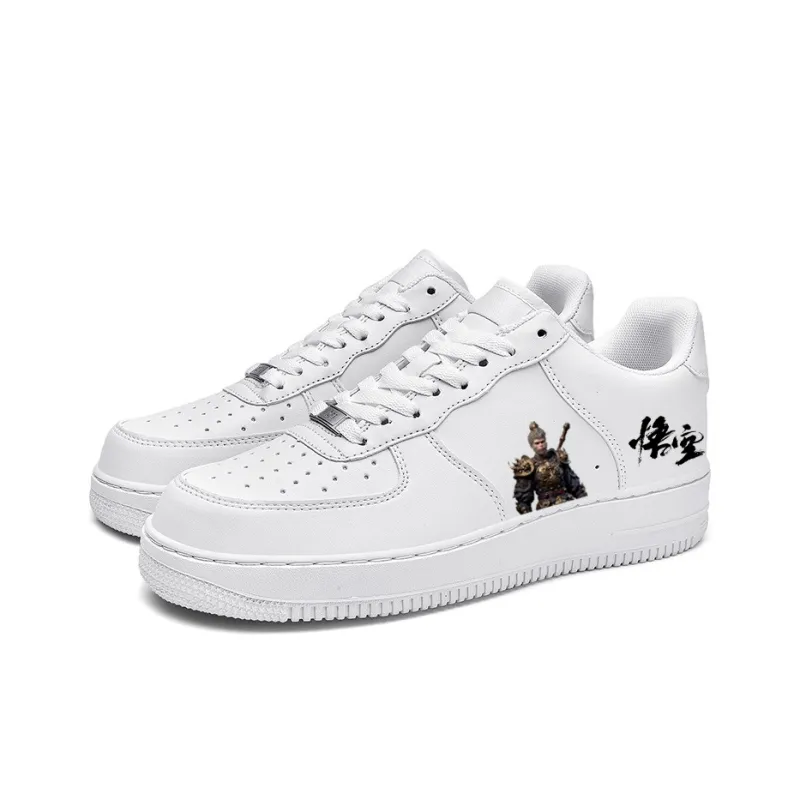 CAMOSI Wear-Resistant Breathable Height Increasing Low-Top Skateboard Shoes Unisex-8
