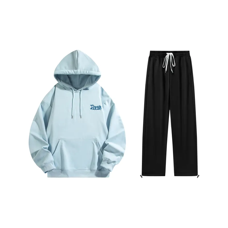 A.X.S.K Sweatshirt Sets Unisex-71