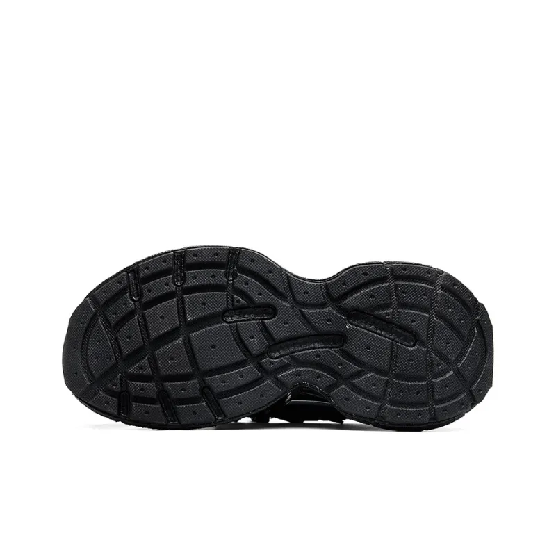 Crow Bear Chunky Sneakers Unisex Low Top Black-3
