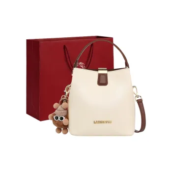 Old Man's Head Cow Leather With Synthetic Leather Crossbody Bags Shoulder Bags Handbags Regular Women's White