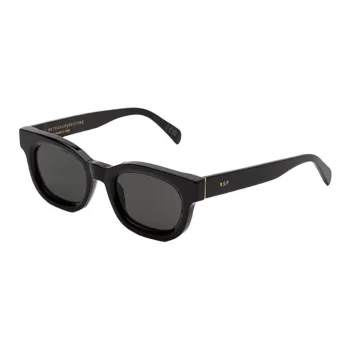 Retrosuperfuture Plate Frame Square Sunglasses Unisex Black