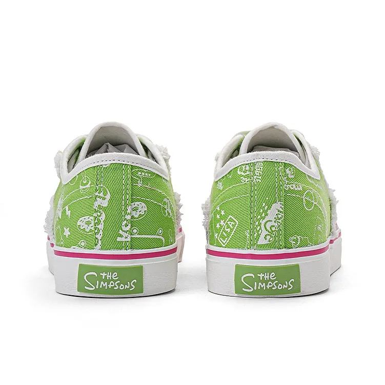 The Simpsons Durable Breathable Lightweight Low-Top Canvas Shoes Women's-5