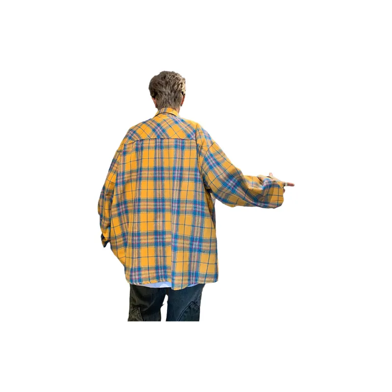 M MAICCO Shirts Unisex Yellow-3