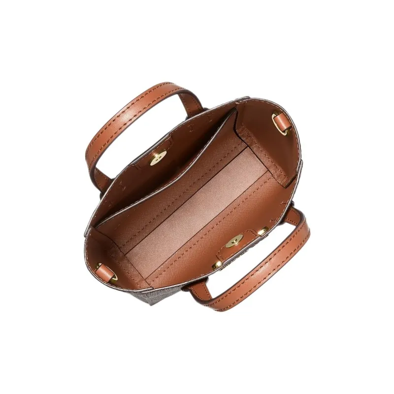 MICHAEL KORS Coated Canvas Shoulder Bag Crossbody Bag Handbag Mini Women's Dark Brown-2