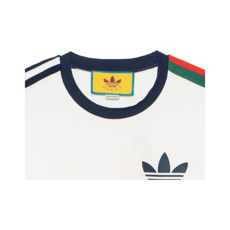 GUCCI X Adidas Logo T-Shirt - POIZON GUCCI X Adidas Logo T-Shirt - POIZON