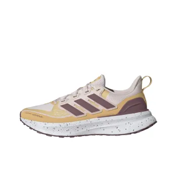 Adidas ULTRARUN 5 Slip Resistant Waterproof Low Top Running Shoes Women's Yellow Purple