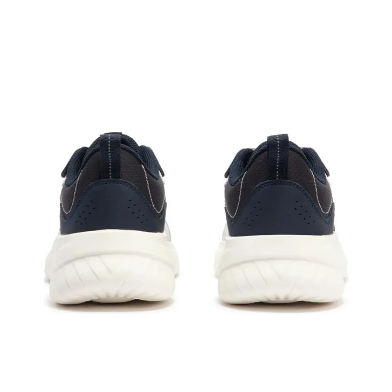 361° Cushioning Wear Resistant Low Top Casual Running Shoes Men's Gray Blue-4