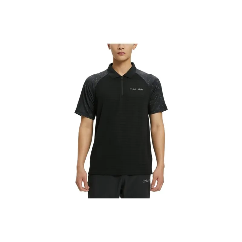 Calvin Klein Polo Shirts Men Black-2