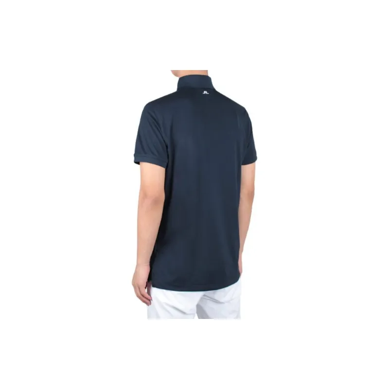 J.Lindeberg Tour Tech Logo embroidered Polo Shirt-2