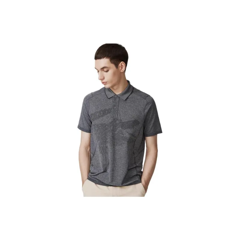 LACOSTE Polo Shirts Men Gray-4