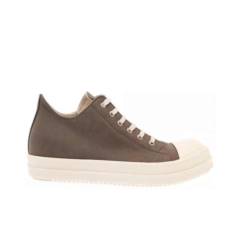Rick Owens DRKSHDW Low Sneaks Dust Milk-1