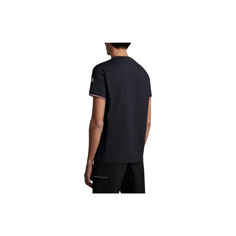 Moncler SS24 T Shirt Unisex Midnight Blue-3