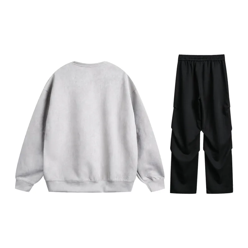 MEIPIN TANG Sweatshirt Set Unisex-25