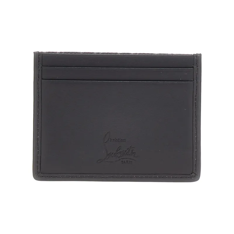 Christian Louboutin Kios Jacquard Monogram Card Holder-1