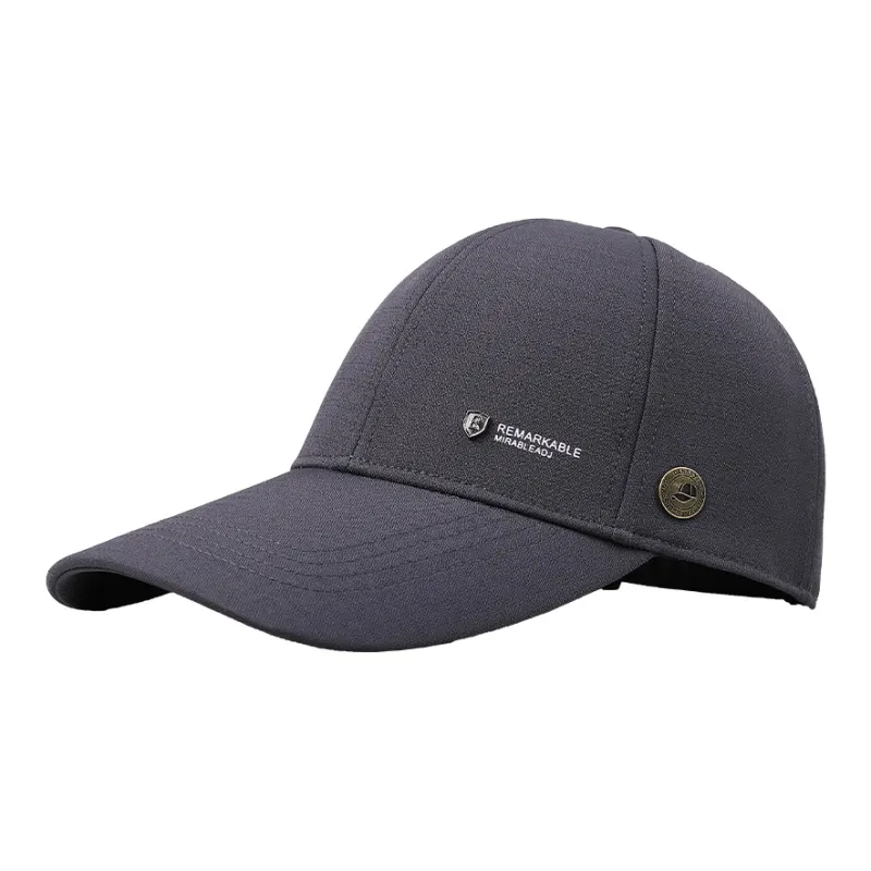 DENSSYNE Cotton-Polyester Blend Baseball Caps Men's-4