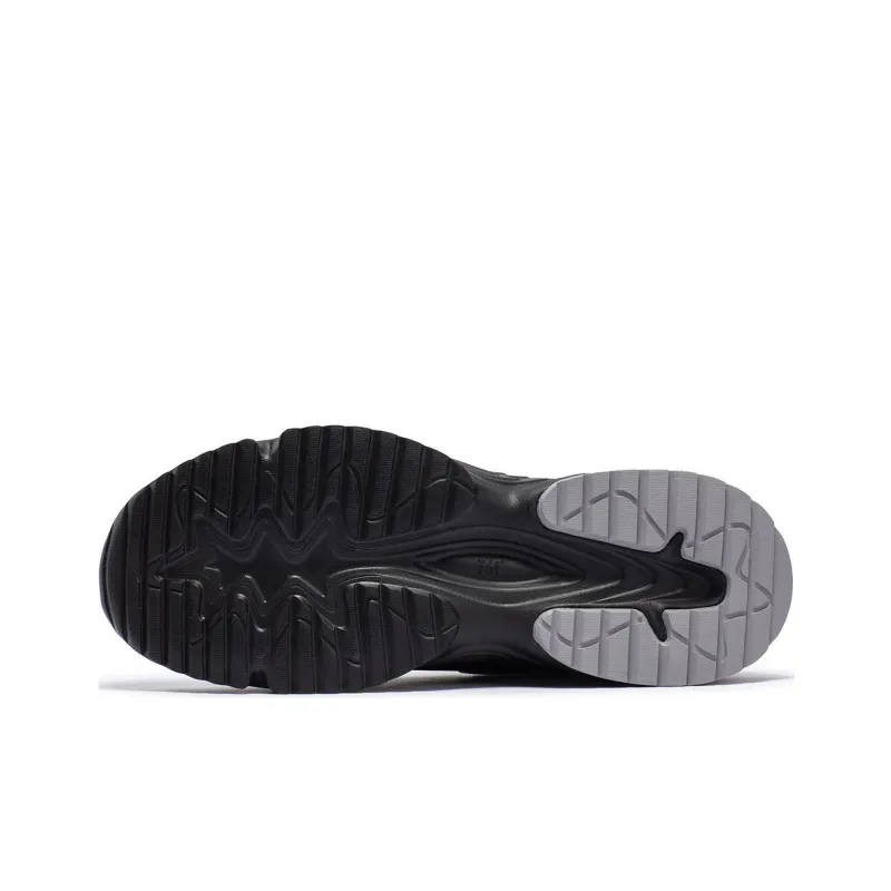 361° Cushioning Slip Resistant Low Top Casual Running Shoes Men's Black Gray-4