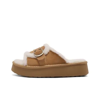 BELLE Slide Slippers Women's Khaki