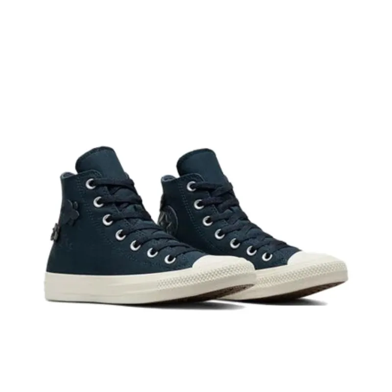 Converse Women's Chuck Taylor All Star Lift High 'Floral Embroidery Into The Void' Women's-3