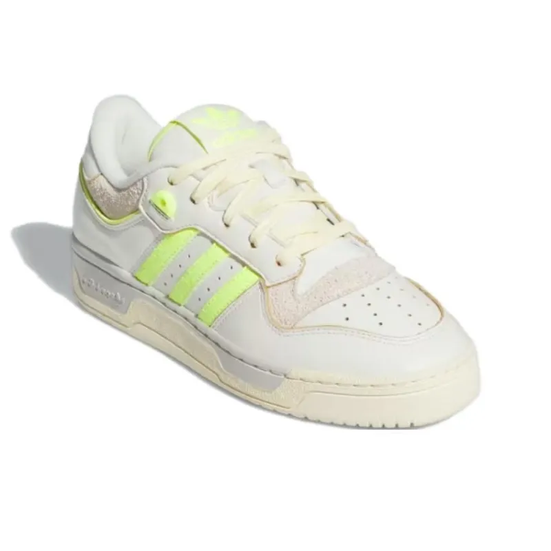 Adidas Rivalry 86 Low Ivory Lucid Lemon Easy Yellow Women's-3