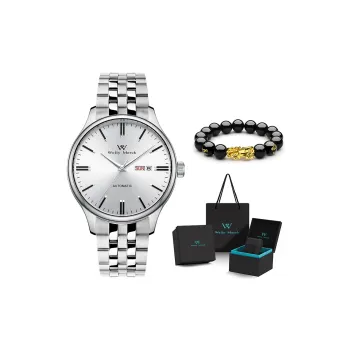Welly Merck Classic Collection Automatic Mechanical Movement Men's Watches Watch 42mm White Dial