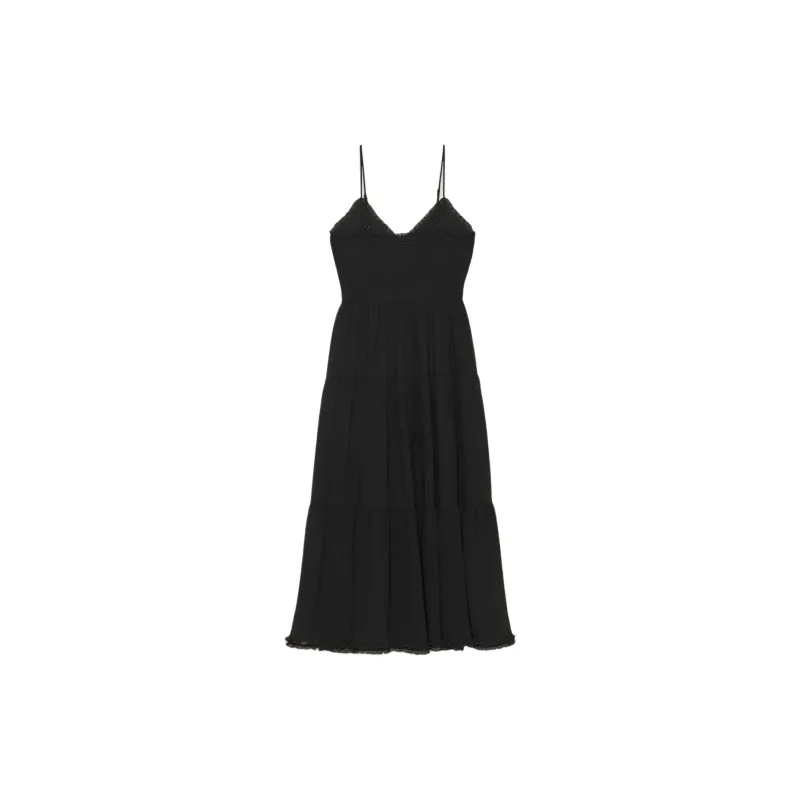 ARITZIA Wilfred Tuberose Dress Slip Dresses Women's BLACK/Black-1