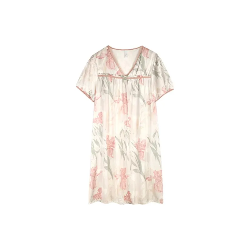 Xuan Liang Nightgown Women's Morning Light Pink-0