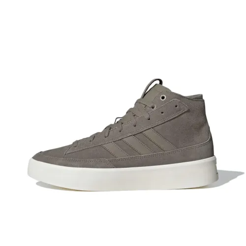 Adidas Znsored Skateboard Shoes Unisex High-Top Gray