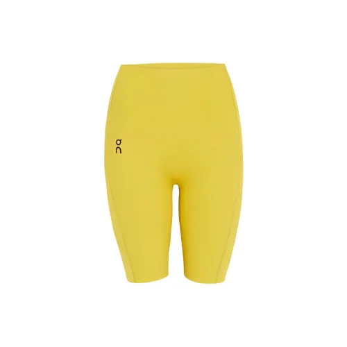 On Movement FW24 Tights Short Sports Shorts Women's Yellow