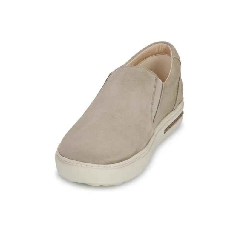 Birkenstock Low Top Skateboard Shoes Men's Beige-2