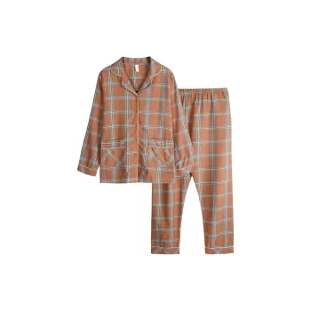 Xuan Liang Pajama Set Women's Gray Orange