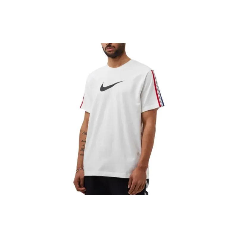 Nike T Shirts Men White-1