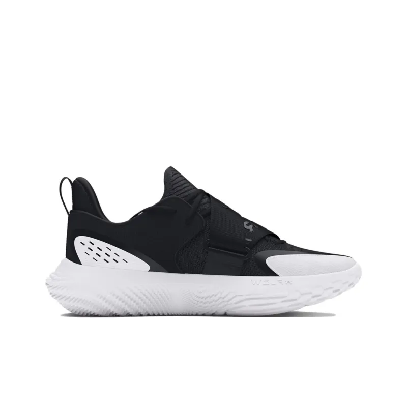 Under Armour Anti Slip Wear Resistant Low Top Basketball Shoes Unisex Black-1