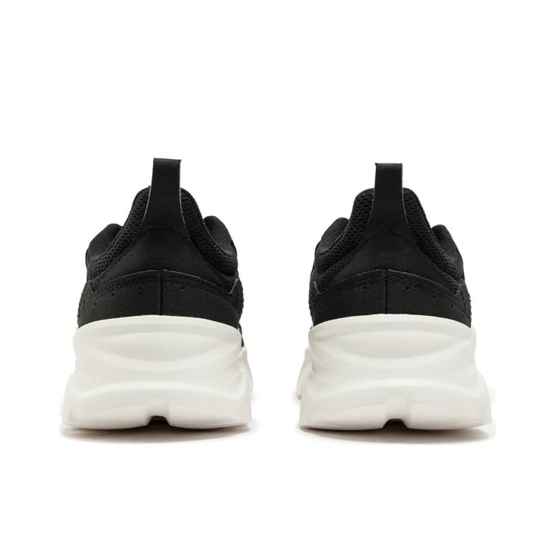 361° Wear resistant And Lightweight Low Top Casual Shoes Men's Black White-3