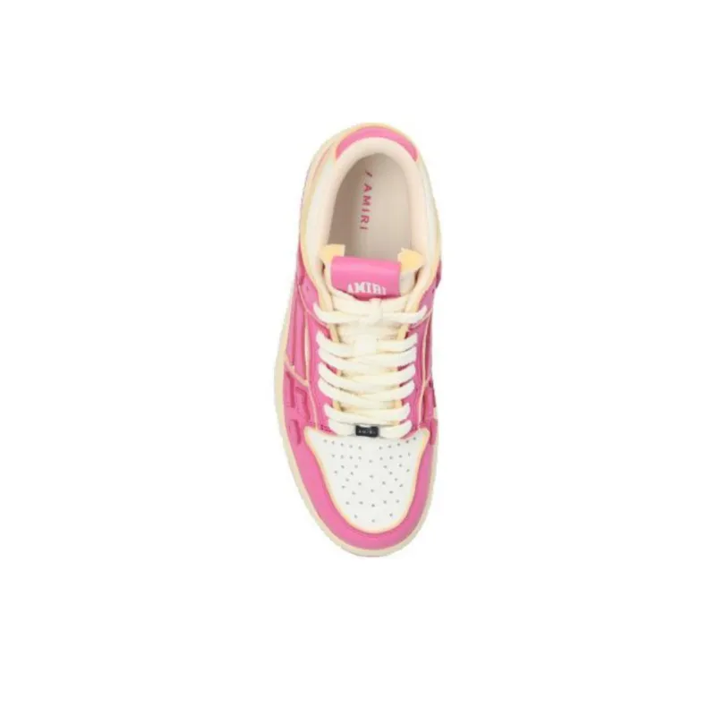 AMIRI Skel Top Low Top Skateboard Shoes Women's Pink-4