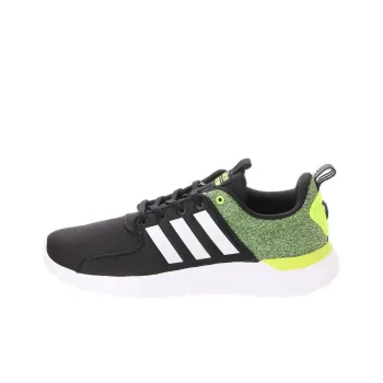 Adidas Lite Racer Anti Slip Wear Resistant Low Top Casual Running Shoes Men's Black
