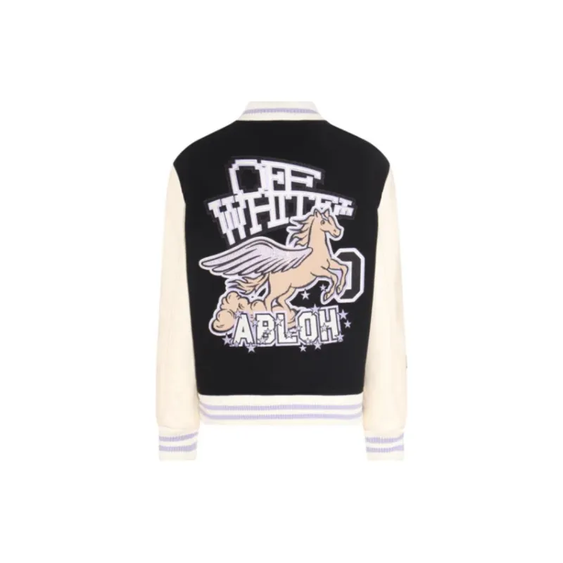 OFF WHITE Button Detailed Long Sleeved Jacket-1