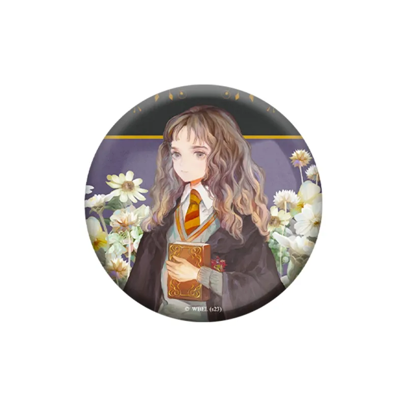 HARRY POTTER Harry Potter Hermione Granger Ron Luna Malfoy Watercolor Style Figure Print Badge Tinplate Badge Badges-2