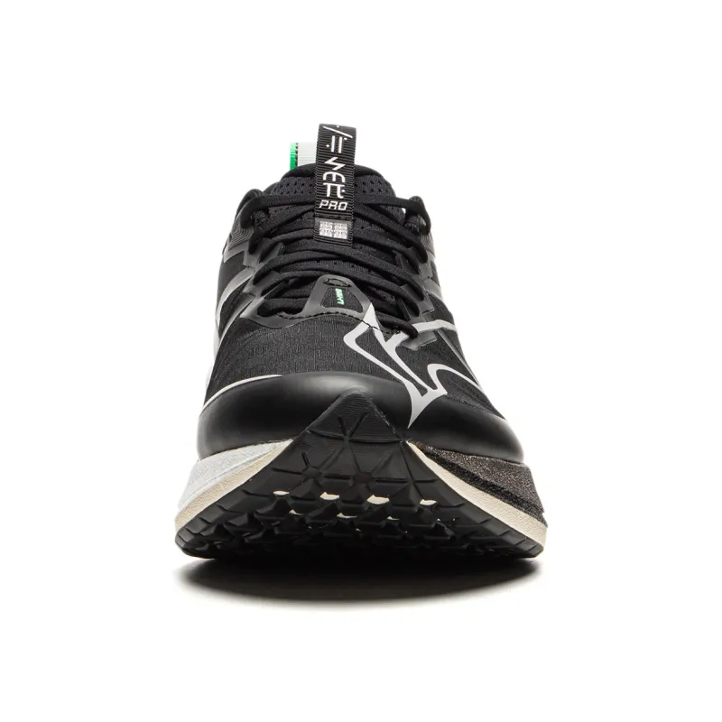 LiNing Red Hare 7 Pro Cushioned Slip Resistant Low Top Casual Running Shoes Men's Black-3