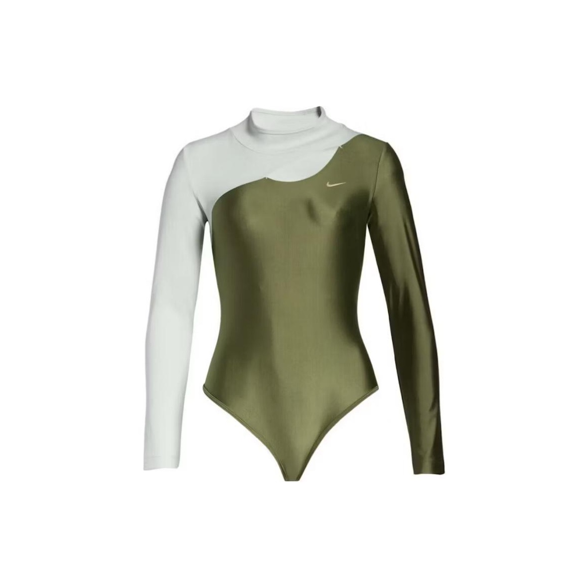 Nike rose gold metallic bodysuit on sale