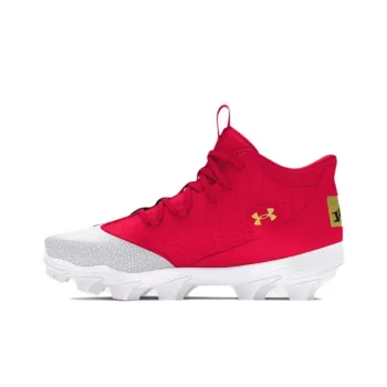 Under Armour Harper Anti Slip And Wear Resistant Breathable Mid Top Training Shoes Men's Red