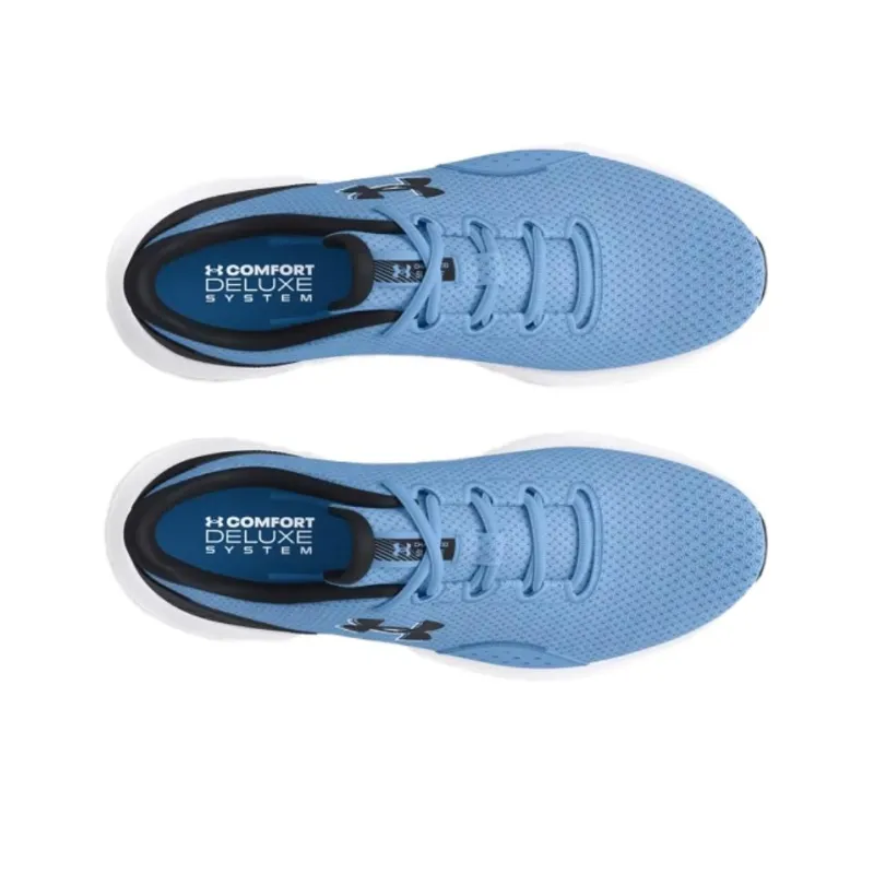 Under Armour Surge 4 Anti Slip Wear Resistant Low Top Running Shoes Women's Blue Black-3