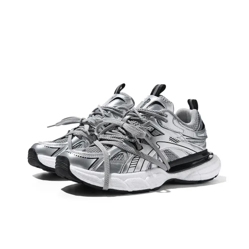 REPUSEN Height Increasing Abrasion Resistant Lightweight Breathable Slip Resistant Low Top Running Shoes Unisex