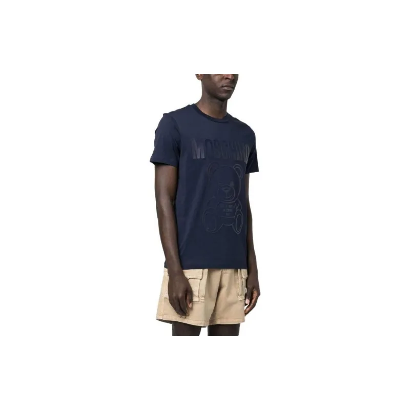 MOSCHINO T Shirts Men Blue-5