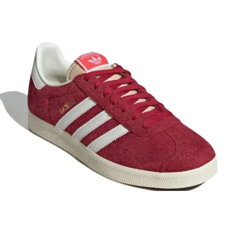 Adidas Gazelle Team Victory Red Off White Cream White-2