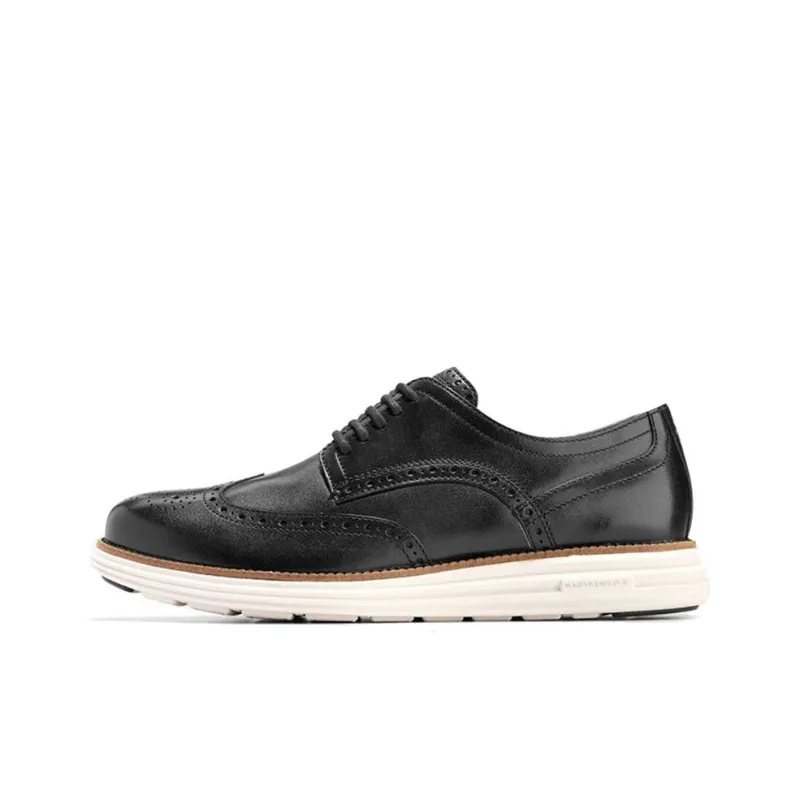 COLE HAAN Casual Shoes Men's Bright Black White Base-0