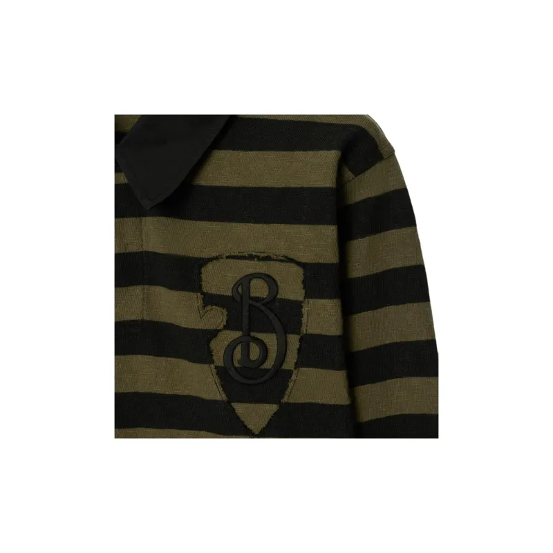 Burberry FW24 Polo Shirt Men's Olive-4