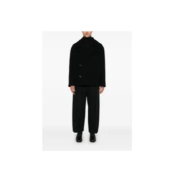 Lemaire Dispatch Straight Hem Peacoat
