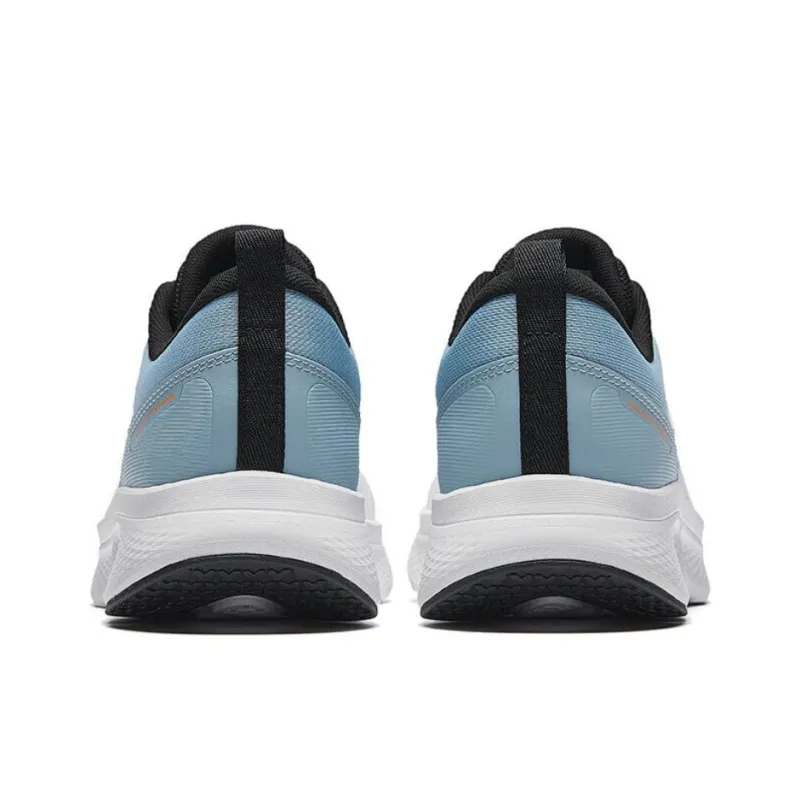 Anta Wear Resistant Slip Resistant Low Top Training Shoes Men's Gray Blue Black-3