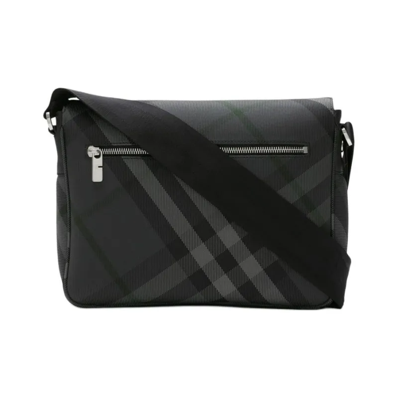 Burberry Polyamide Shoulder Bag Crossbody Bag Men's Charcoal-2