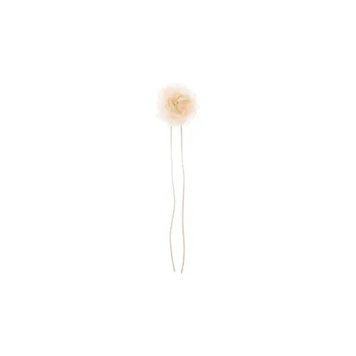 MaxMara Silk Brooches Women's Beige